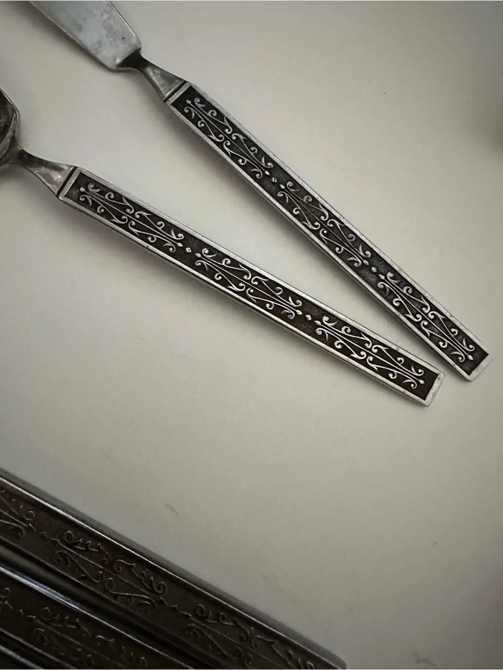 27 Piece Flatware Set National Miranda Stainlesss Steel Japan